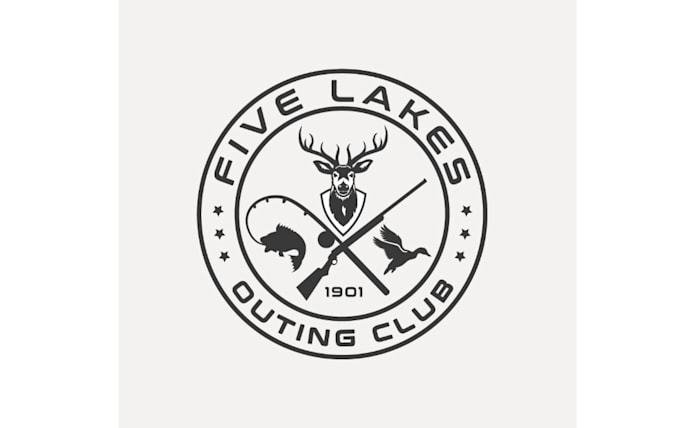 create a awesome hunting logo