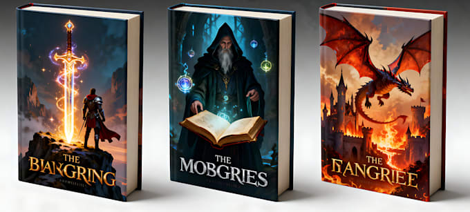 design professional book cover less than 12hr