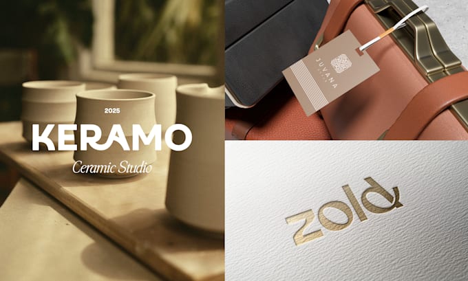 do modern minimalist luxury brand logo design