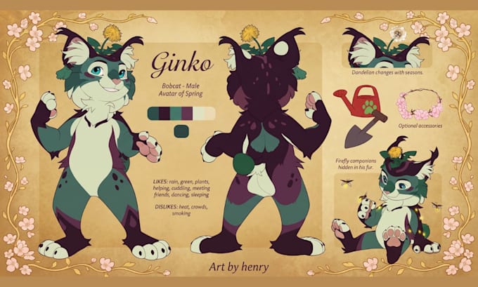 draw furry art, furry reference sheet, sfw, nsfw fursona, furry oc, anthro art