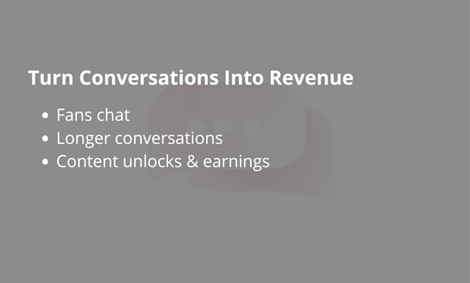 set up a premium fan chat for influencers to sell content