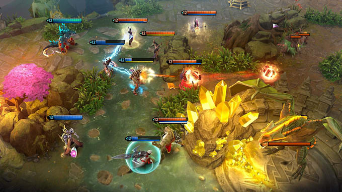 create mmorpg, moba, rpg, and open world games professionally