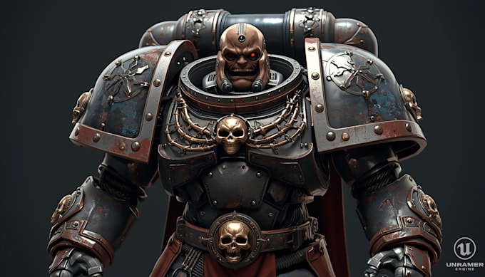 create 3d warhammer40k 3d character model warhammer miniature tabletop for print