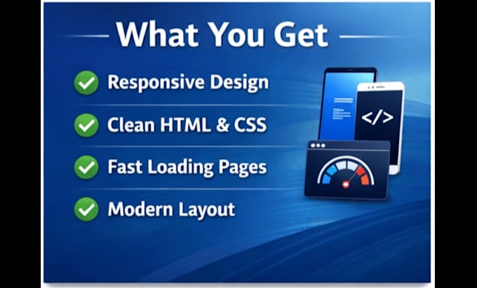 create a responsive HTML CSS website