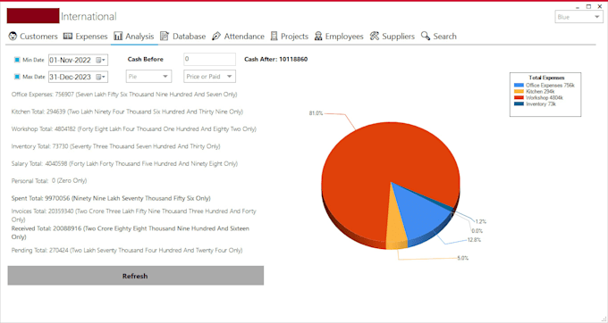 develop a custom winforms desktop application for your business