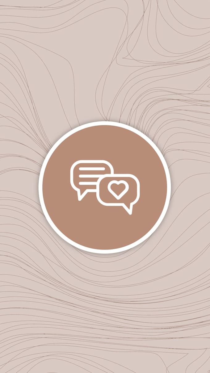 create customized icons for instagram story highlight cover