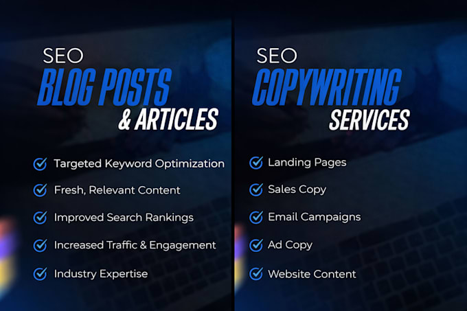 do content writing, copywriting, scriptwriting, reportwriting, article and blogs