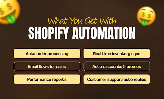 build automated shopify website or launch dropshipping store in just 7 days