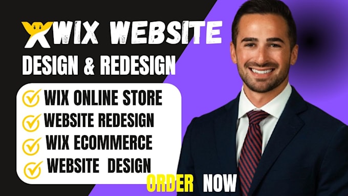 redesign wix website design wix website wix ecommerce wix editor x development