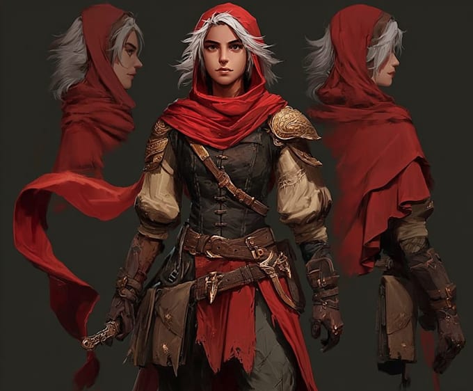 do a unique and professional 2d game character designing