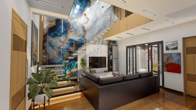 do interior design 3d architectural design,3d exterior model and rendering