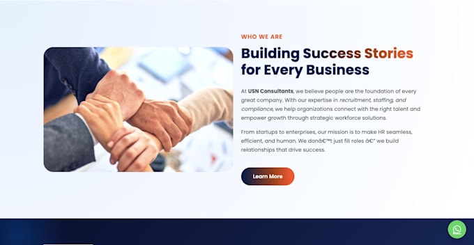 a responsive website service