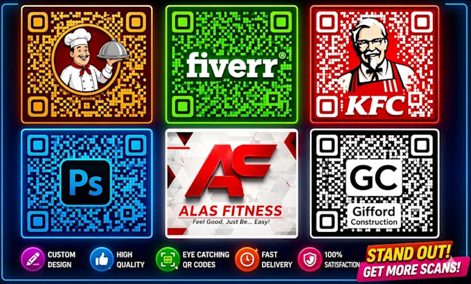 create professional qr code generator with logo in 24 hours
