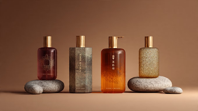 do cosmetic product packaging and label design