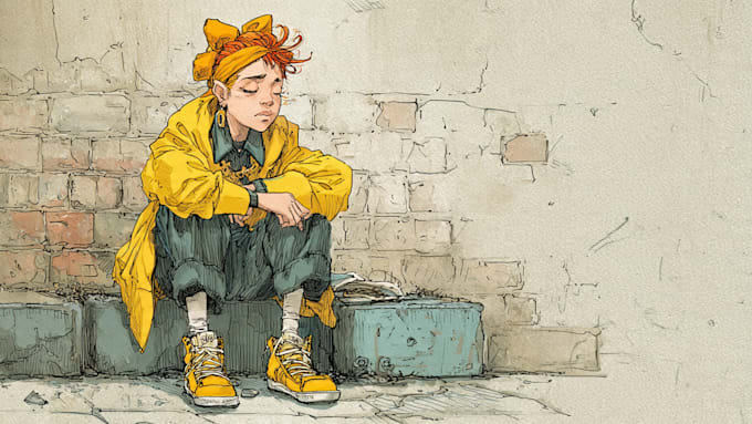 do a charcter of comic or design your comic character
