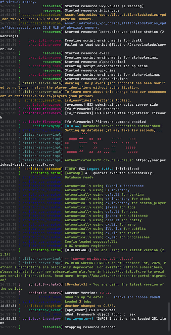 Fix qbcore and esx fivem server bugs by Mariusstepon902 | Fiverr