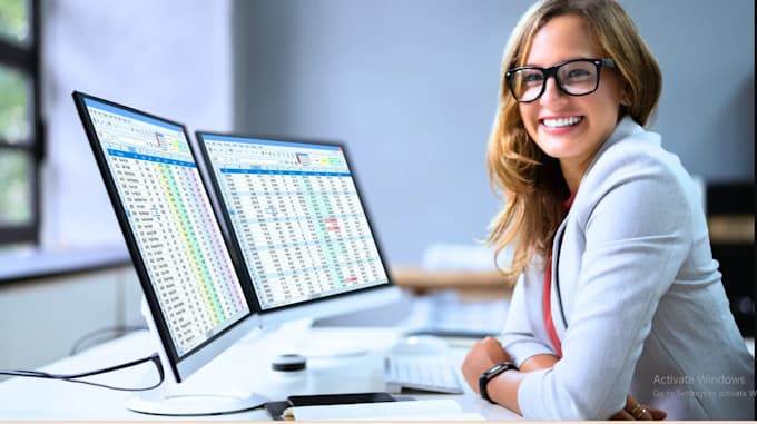 do accurate data entry, copy paste and excel work