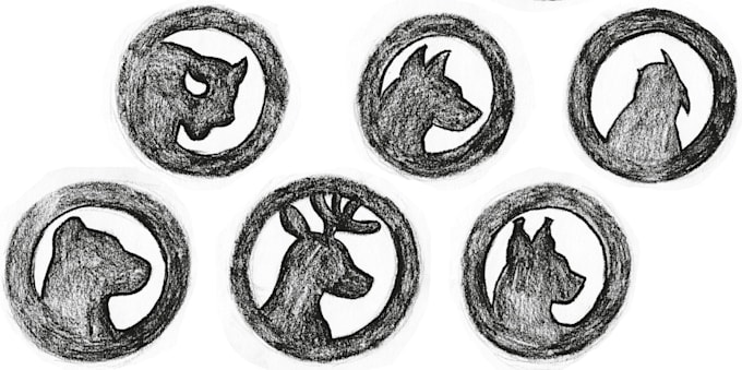 create pictograms or patterns