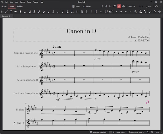 transcribe melodic instruments into clean musescore sheet music