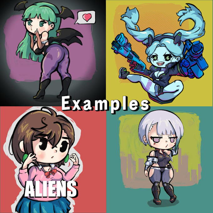 draw a cute chibi character