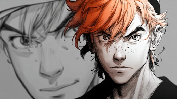 do an anime or comic character