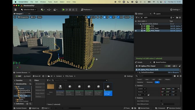 create procedural tools, dynamic procedural shaders in unreal engine 5