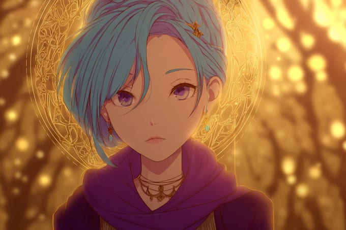 design full body anime style characters for roleplaying