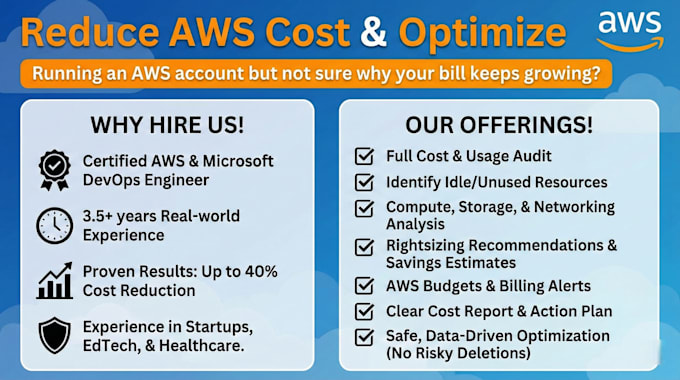 reduce your AWS cloud costs with a detailed audit