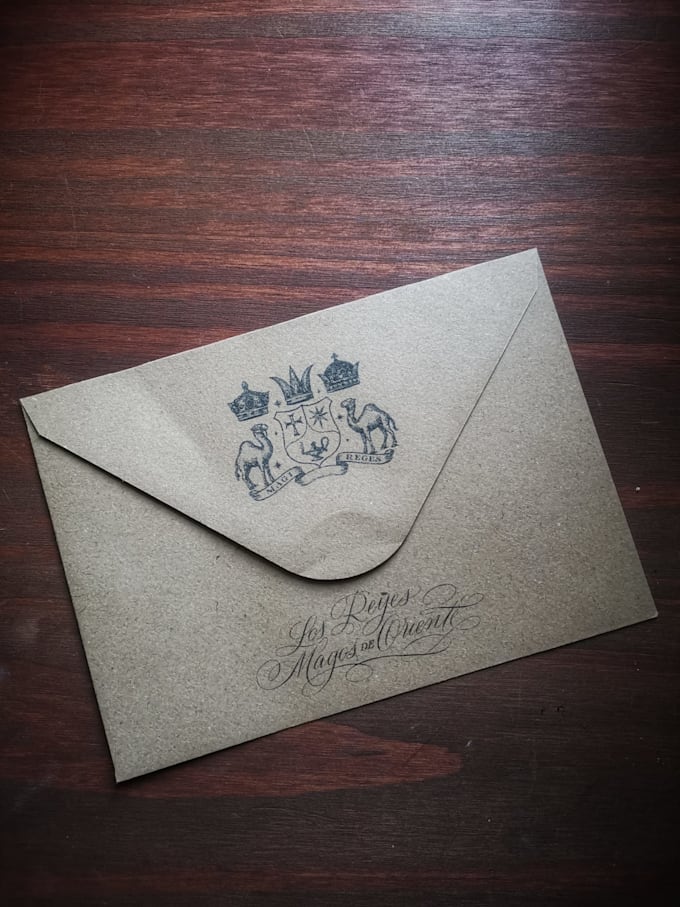 write the three wise men letter for your kids
