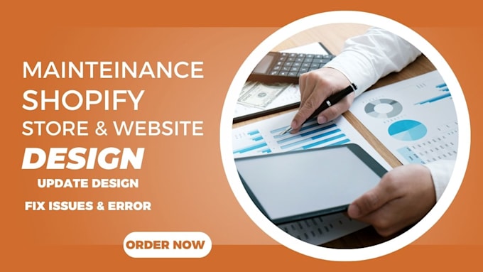 provide maintenance and support for your shopify website