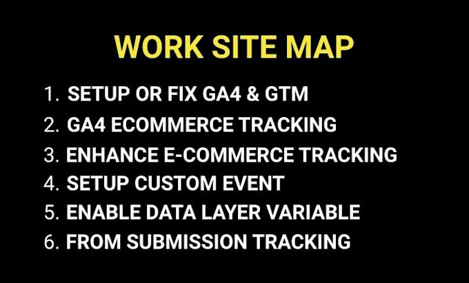 setup or fix ga4 enhance ecommerce tracking via google tag manager