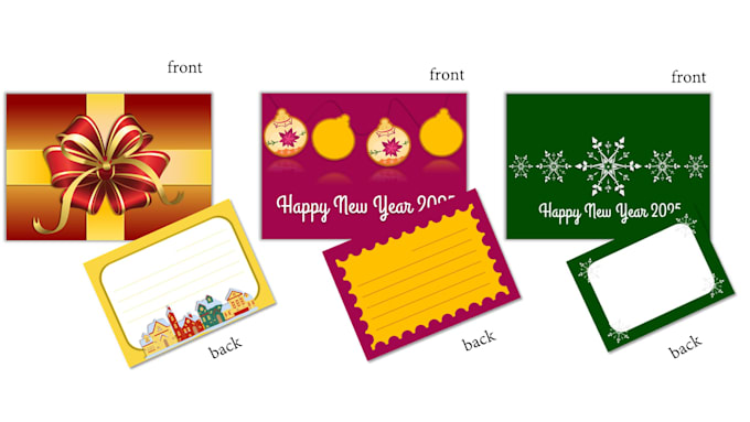 design unique christmas card