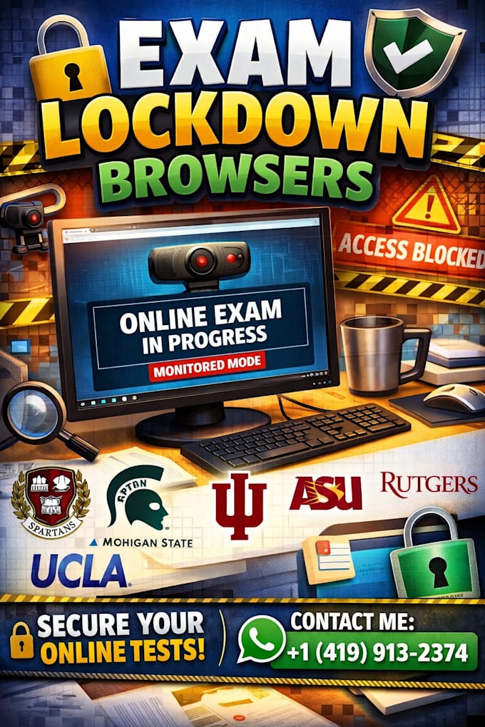 offer guidance on lockdown browser setup and exam readiness