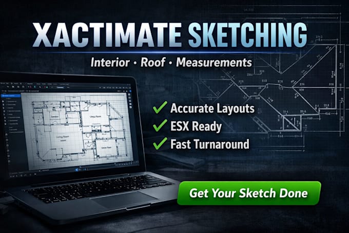 create accurate xactimate sketches and measurements