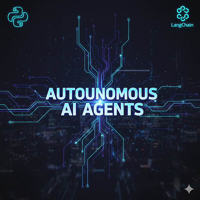 build autonomous ai agents using crewai and langchain