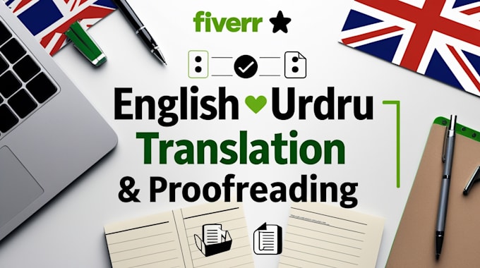 do english and urdu translation and urdu proofreading