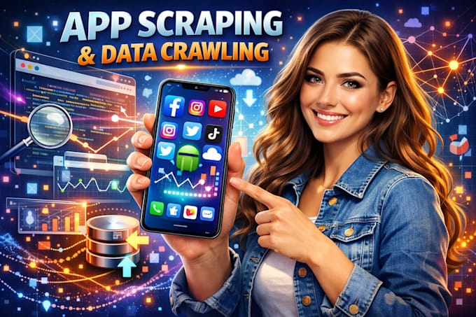 android app data mining or scraping to excel or google sheets