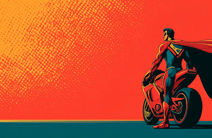 draw an amazing super hero