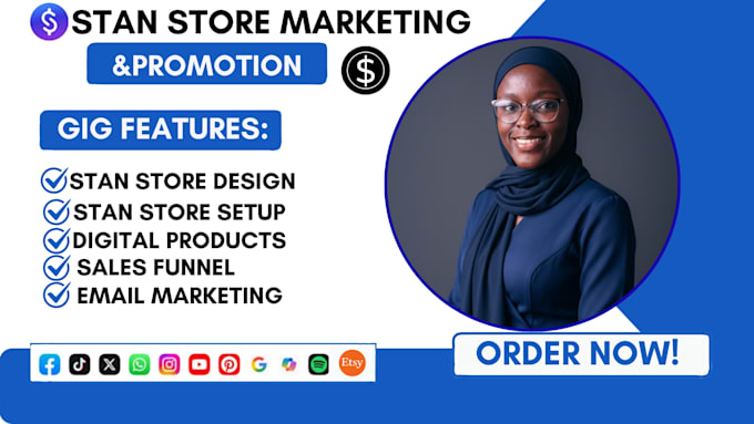 do stan store marketing, etsy stan store , stan store sales funnel and promotion