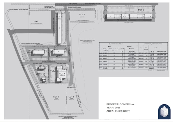 do commercial space planning and revit drawing set