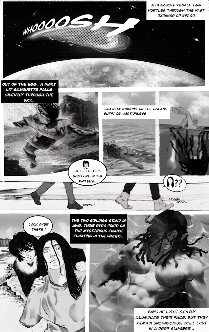 illustrate your manga series or oneshot