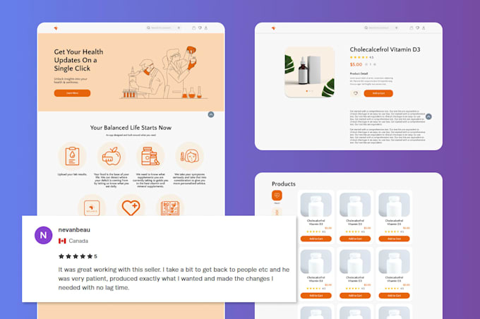 design and build a custom ecommerce store or online shop with responsive layout