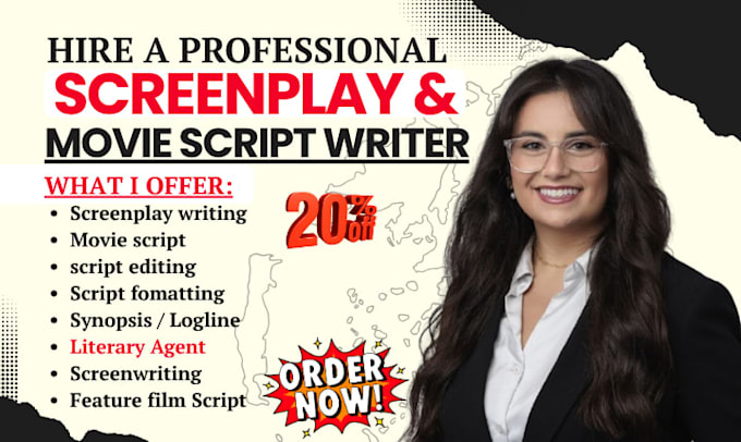 write screenplay, movie script, screenwriting and tv series, feature film