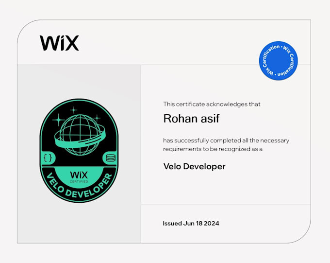 create dynamic wix website design with custom velo code and optimization