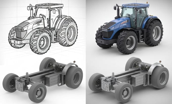 do reverse engineering and 3d modeling from stl, 3d scan, point cloud