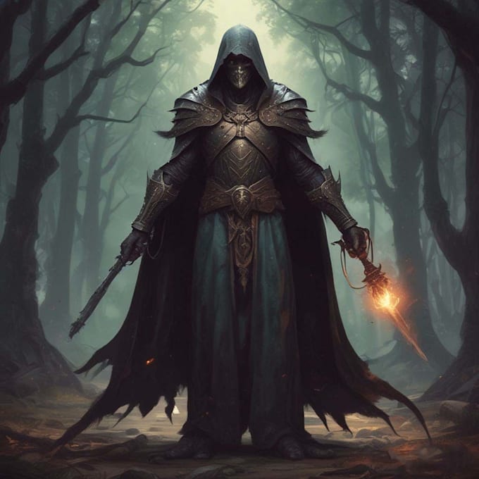draw horror or monster design