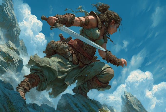 do concept art and fantasy illustrations