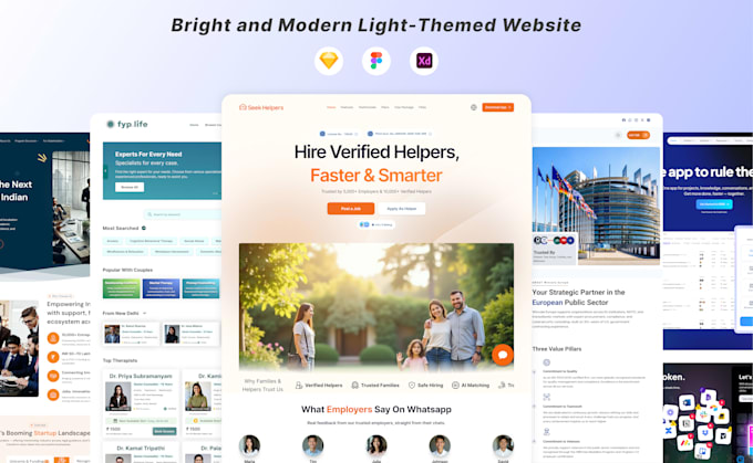 design a professional responsive and SEO optimized website