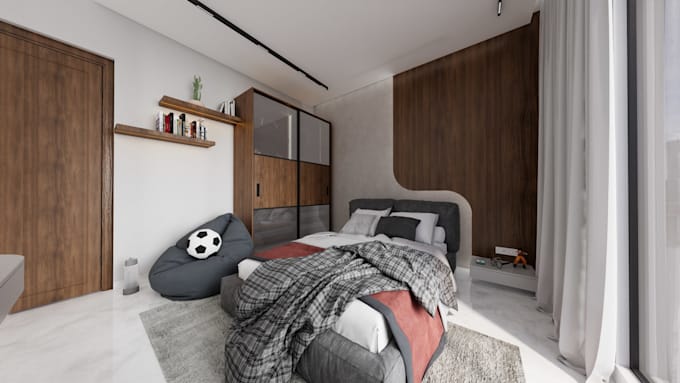 create realistic sketchup and enscape interior renders