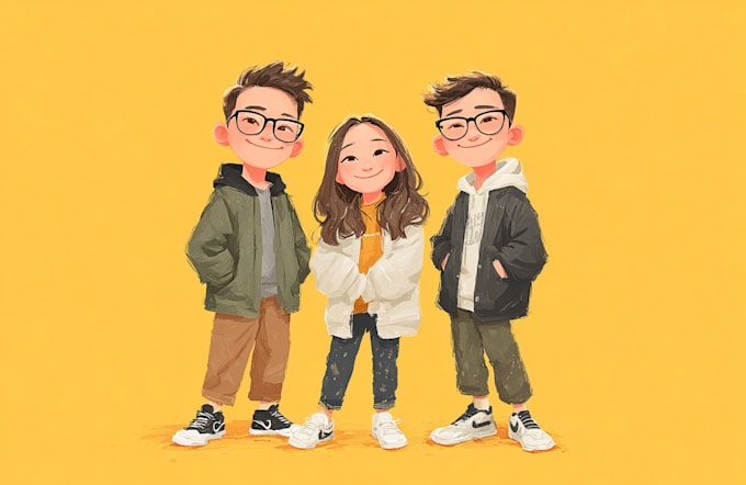 draw cartoons and caricatures
